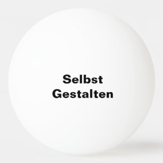 Tischtennisbälle Selbst Gestalten -  Ping Pong Ball