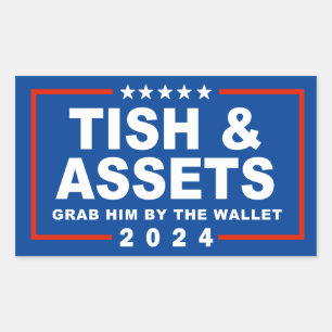 Tish and Assets - Grab him by the wallet Sticker