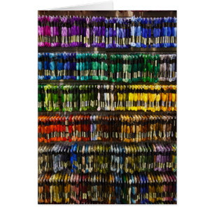 Tissage Abstrait multicolore