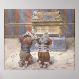 Tissot - Moses And Joshua In The Tabernacle 1896 Poster