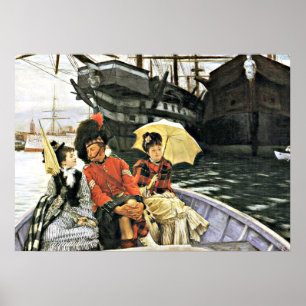 Tissot: Portsmouth Dockyard artwork Poster