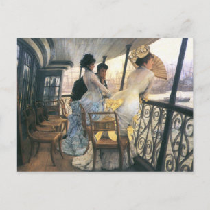 Tissot: The Gallery of the H.M.S. Calcutta Postcard