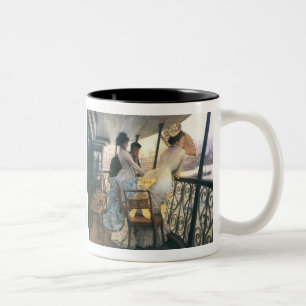 Tissot: The Gallery of the H.M.S. Calcutta Two-Tone Coffee Mug