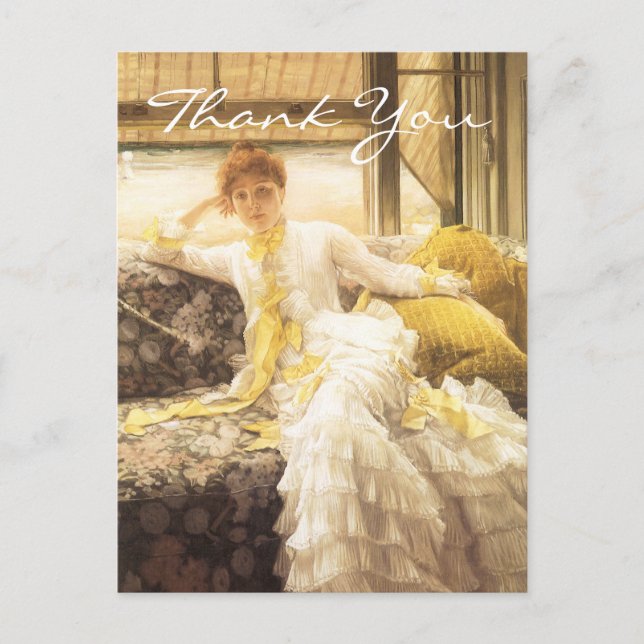 Tissot's Spring or Seaside Postcard (Front)