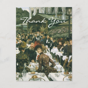 Tissot's The Artist's Ladies Postcard