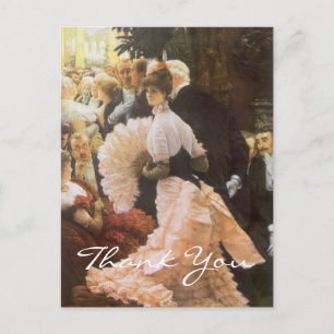 Tissot's The Political Lady Postcard