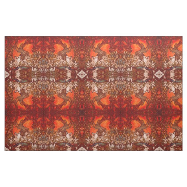 Tissu 16 lapins (Fat Quarter)