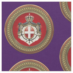 Tissu [300] Ordre de Malte - Armoiries de SMOM