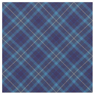 Tissu 90s Plaid Dark Unisex Grunge Motif bleu marine