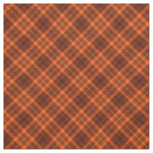 90s Plaid incliné Nice Automne Motif Orange Grunge