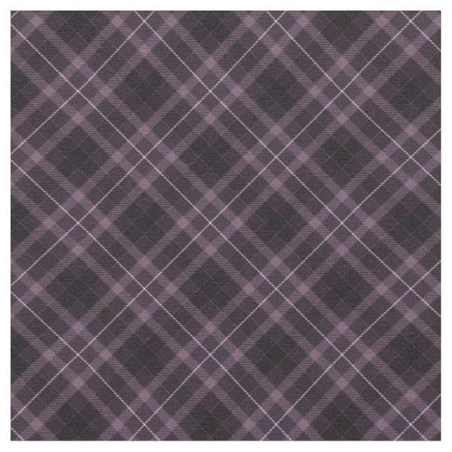 Tissu 90s Plaid Unisex Motif Grunge Purple Black Cool (Fermer)