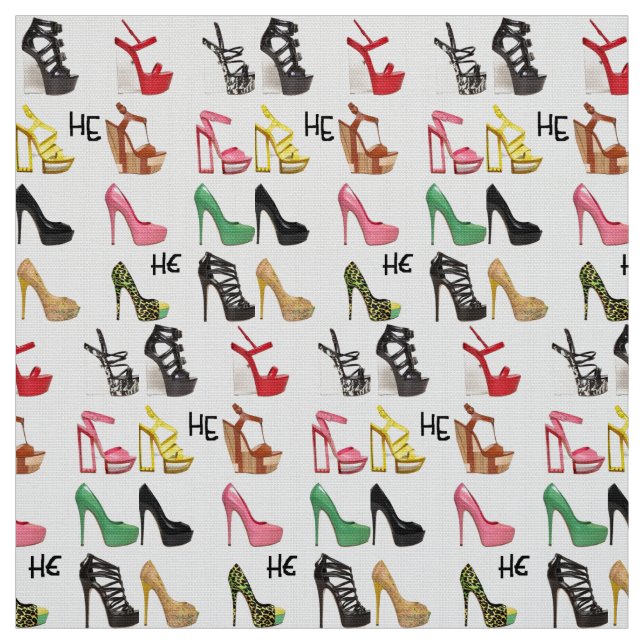 tissu à chaussures customisé (Échantillon)