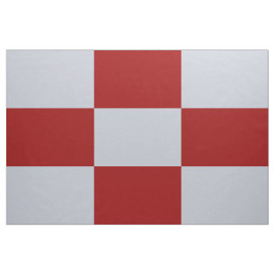 Tissu À damiers rouge et gris rectangles