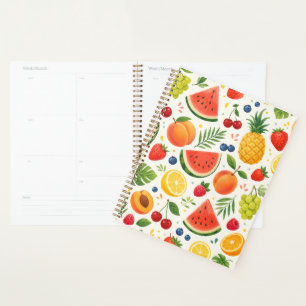 Tissu à motif de fruits d'été   Pastèque tropicale
