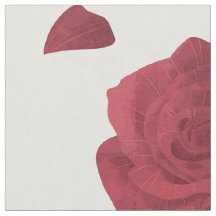 Tissu à motif de roses