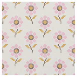 Tissu à motif folklorique ukrainien Boho