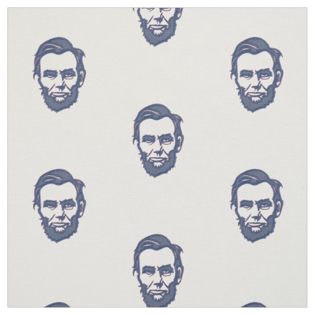 Tissu Abe Abraham Lincoln Président républicain américai (Échantillon)
