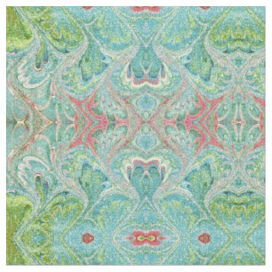 Tissu abstrait de marbrure florentin en pastel