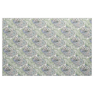 Tissu abstrait de motif de fleurs