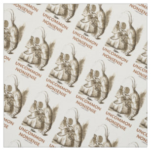 Tissu Absurdité rare (pays des merveilles de quadrille