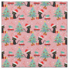 adorable Chats noirs de Noël