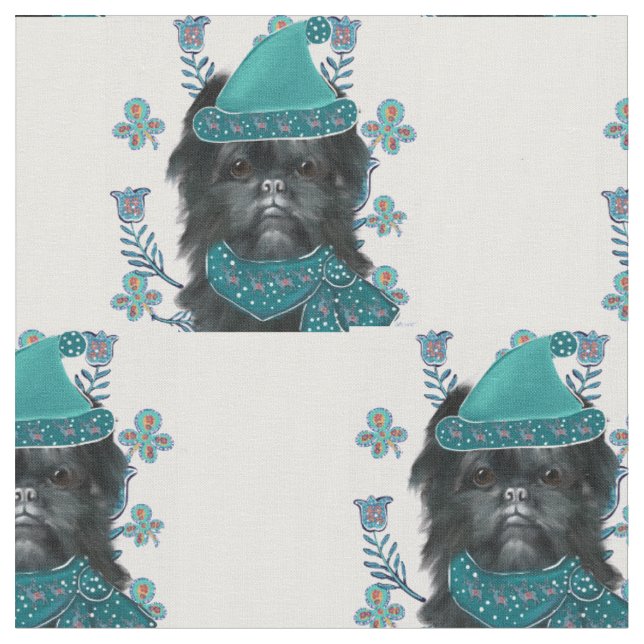 Tissu Affenpinscher  (Fermer)