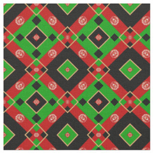 Tissu Afghan Flag & Afghanistan Trendy Fabric/fashion