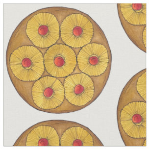 Tissu Aiguille À L'Arrière Du Gâteau Cerises Cuisine Des