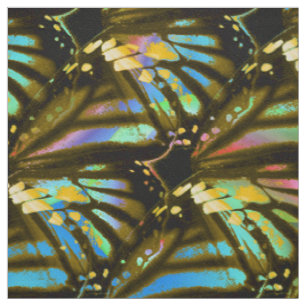 Tissu Ailes de papillon d'arc-en-ciel