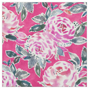 Tissu AIVE POTION Roses rouges