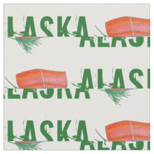 Tissu ALASKA Wild Alaskan Saumon Poisson Filet de poisso