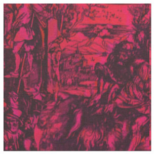 Tissu Albrecht Dürer Bourgogne