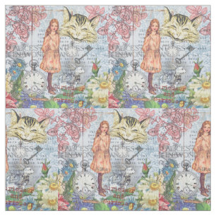 Tissu Alice au pays des merveilles Classique Rackham