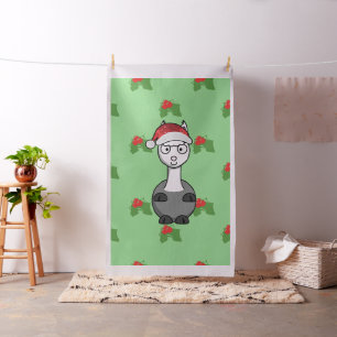 tissu alpaga père Noël