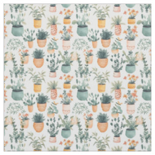 Tissu Amateur de jardinage passionné de plantes