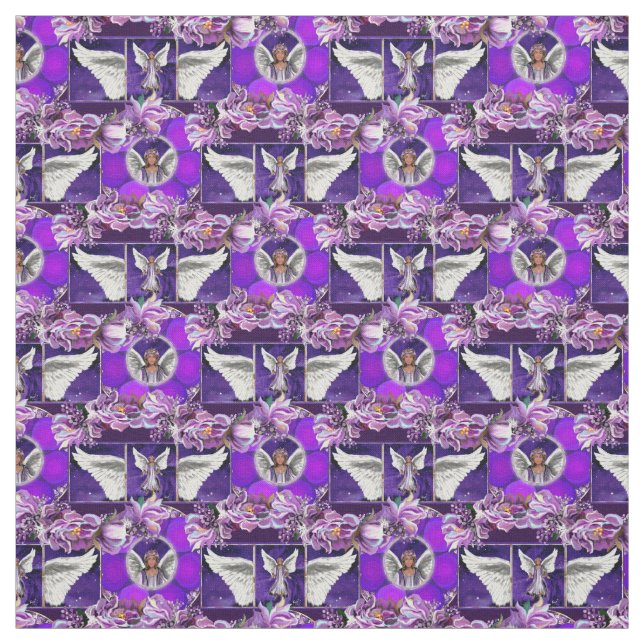 Tissu âme violette (Échantillon)