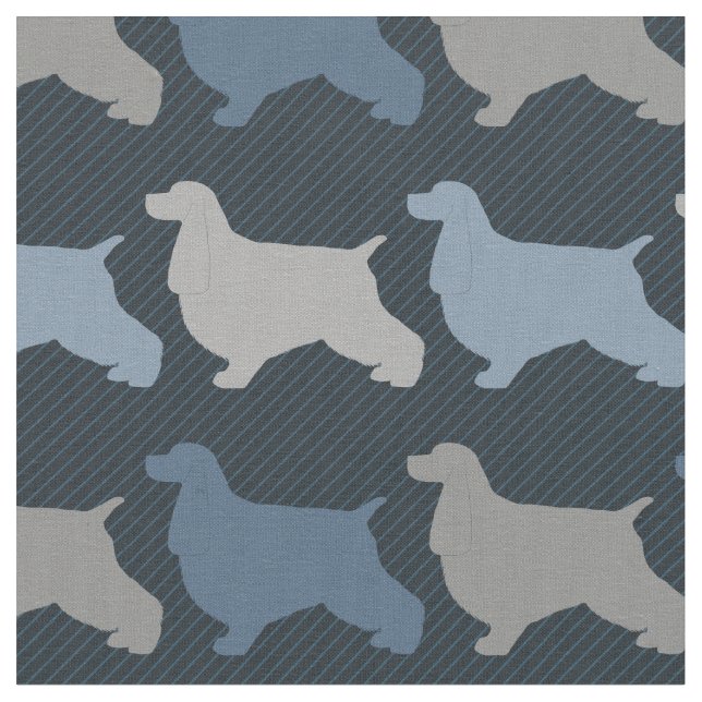 Tissu American Cocker Spaniel (Fermer)