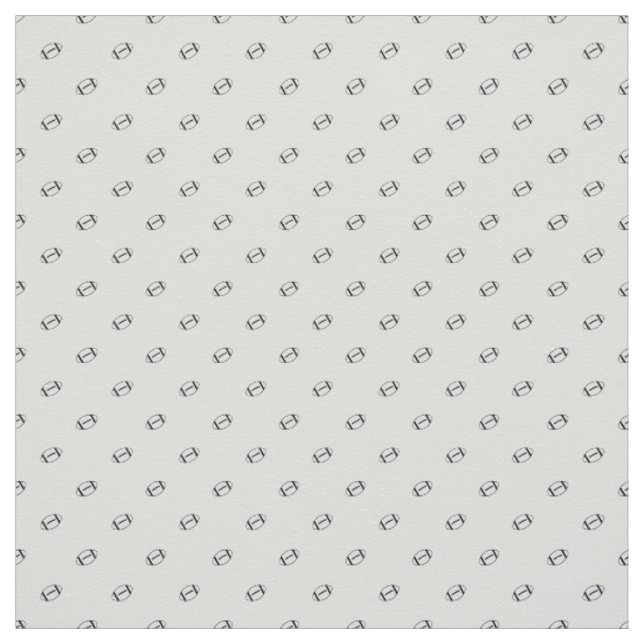 Tissu American Football Ball Motif Motif à imprimer (Échantillon)