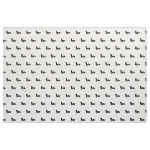 Tissu Amour de "chien de Weiner" de teckel