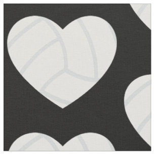 Tissu amour volleyball coeur sports athlétisme
