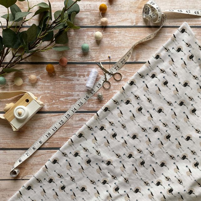 Tissu Amoureux des oiseaux d'Emus (Créateur téléchargé)