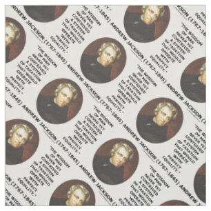 Tissu Andrew Jackson La Sagesse Contrevient L'Égalité Fi