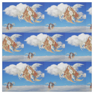 Tissu Ange de la terre