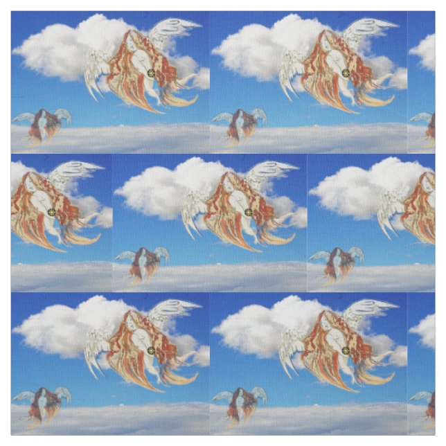 Tissu Ange de la terre (Échantillon)