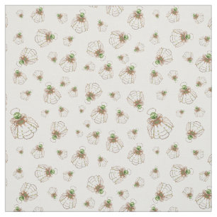 Tissu Ange en bronze de Noël de motif sans couture