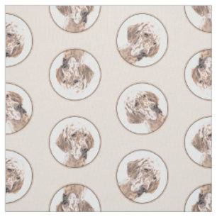 Tissu Anglais Setter Orange Belton Peinture Pet Chien Ar