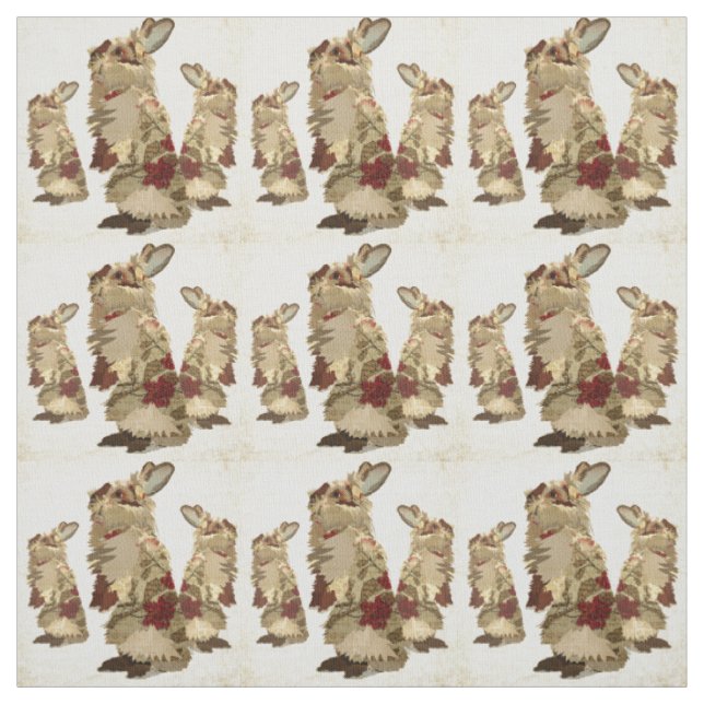 Tissu angora de lapins (Échantillon)