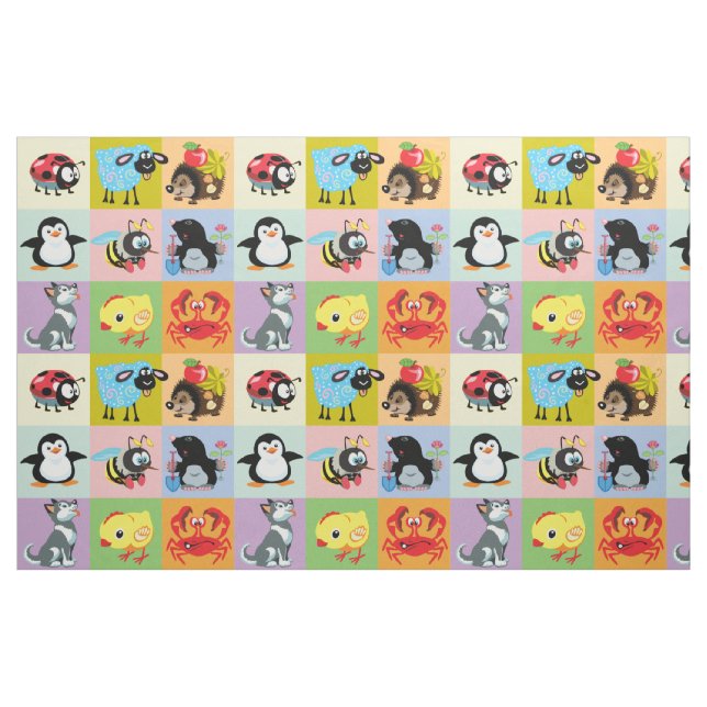 Tissu animateurs (Fat Quarter)