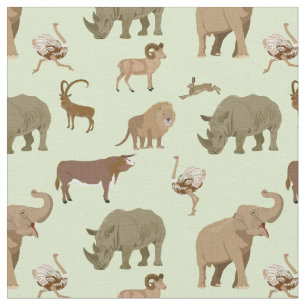 Tissu Animaux sauvages