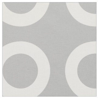 Tissu anneaux monochromatiques minimalistes